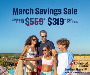Carnival Cruises - March Madness Savings - Special cruise offer